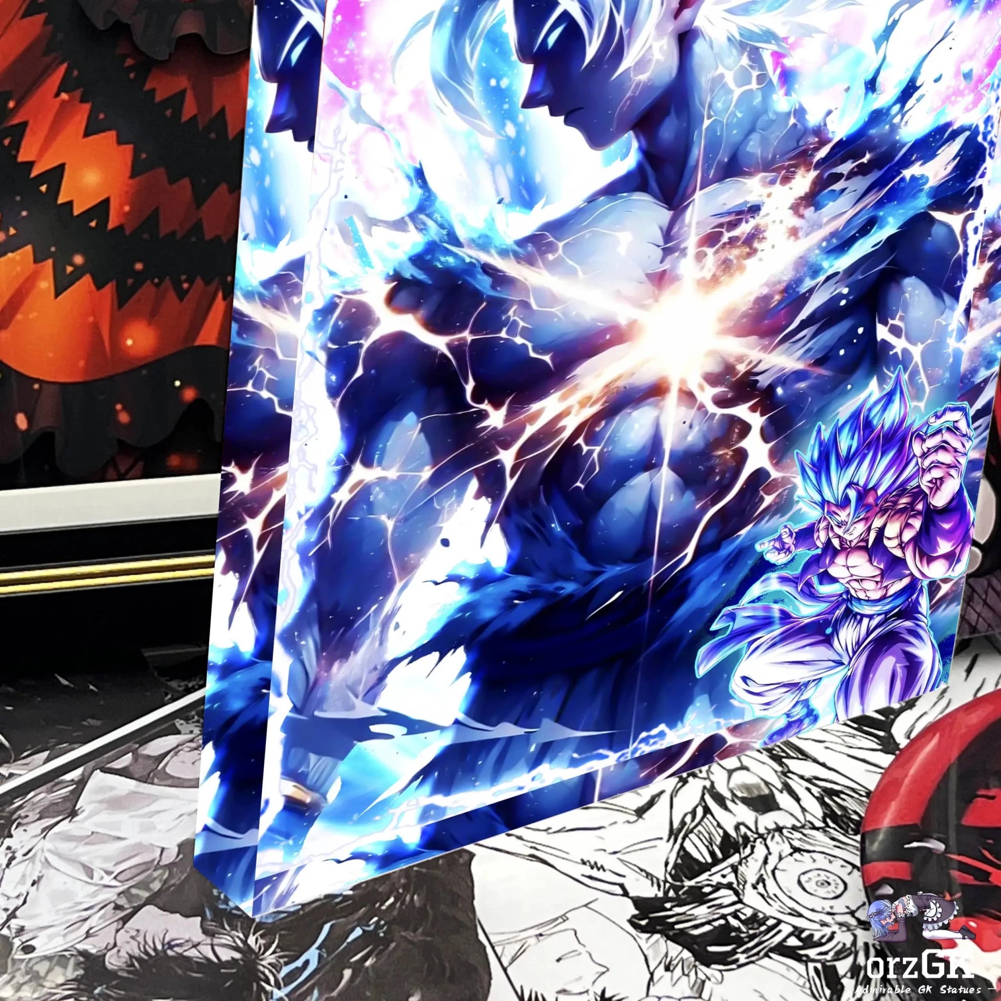 A Miao Hua She Studio - Dragon Ball Super Saiyan Blue Son Goku Card Brick