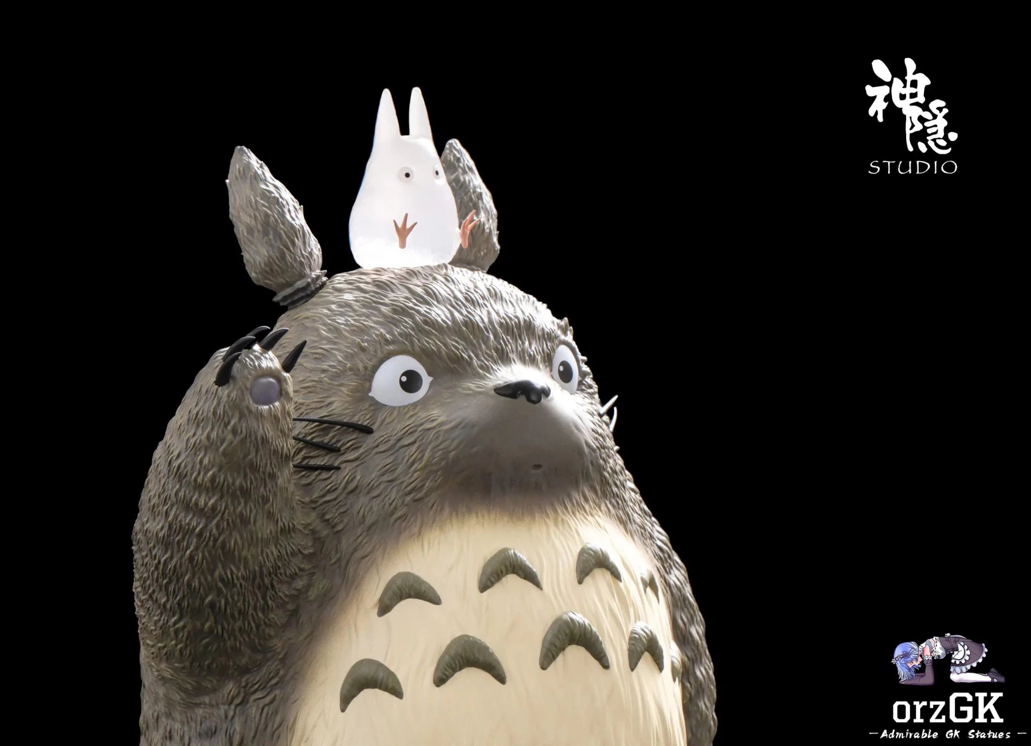 Shen Yin Studio - Totoro Waving Its Paw - My Neighbor Totoro resin statue Navy Toys anime figure