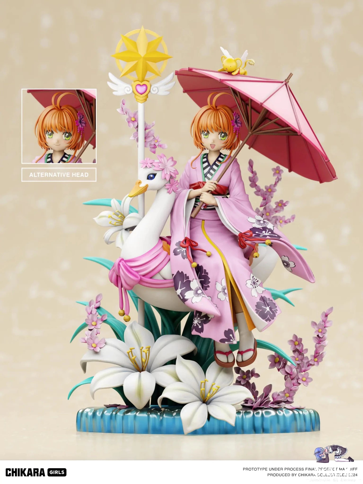 CHIKARA Studio - GIRLS Series: Cardcaptor Sakura Carousel resin statue Navy Toys anime figure