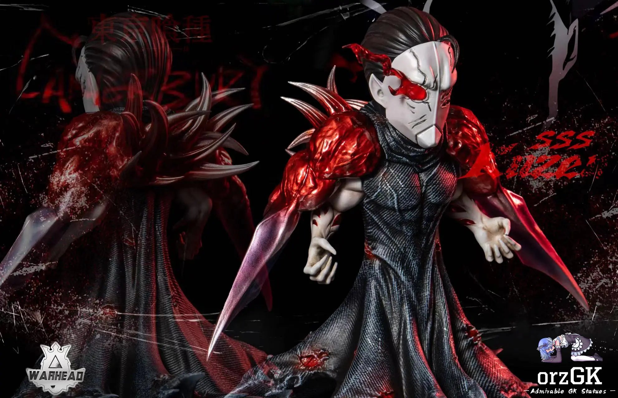 Warhead Studio - Tokyo Ghoul Yoshimura resin statue Navy Toys anime figure
