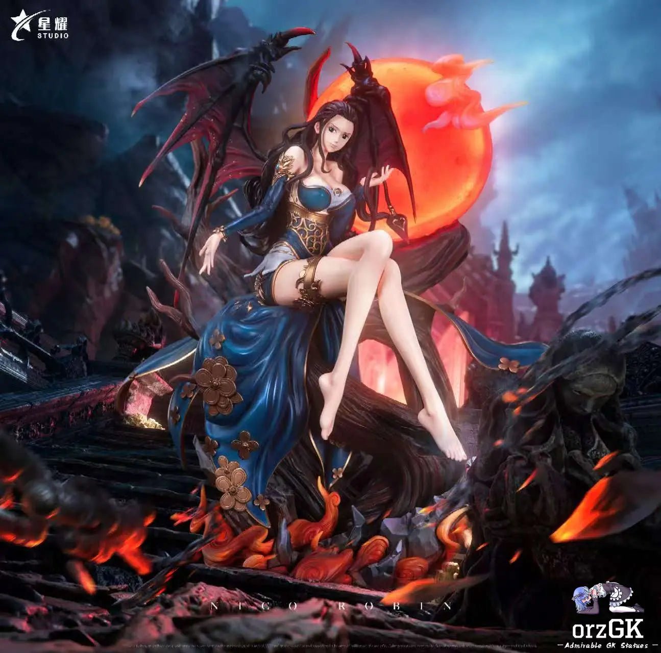 XY Studio - One Piece Devil Child Nico Robin resin statue Navy Toys anime figure