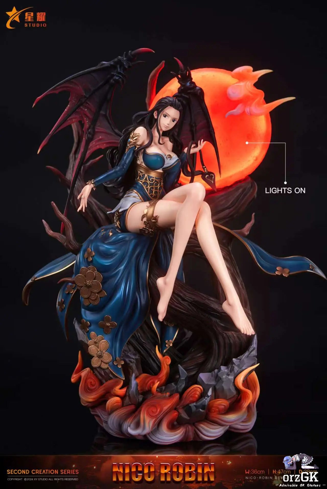 XY Studio - One Piece Devil Child Nico Robin resin statue Navy Toys anime figure