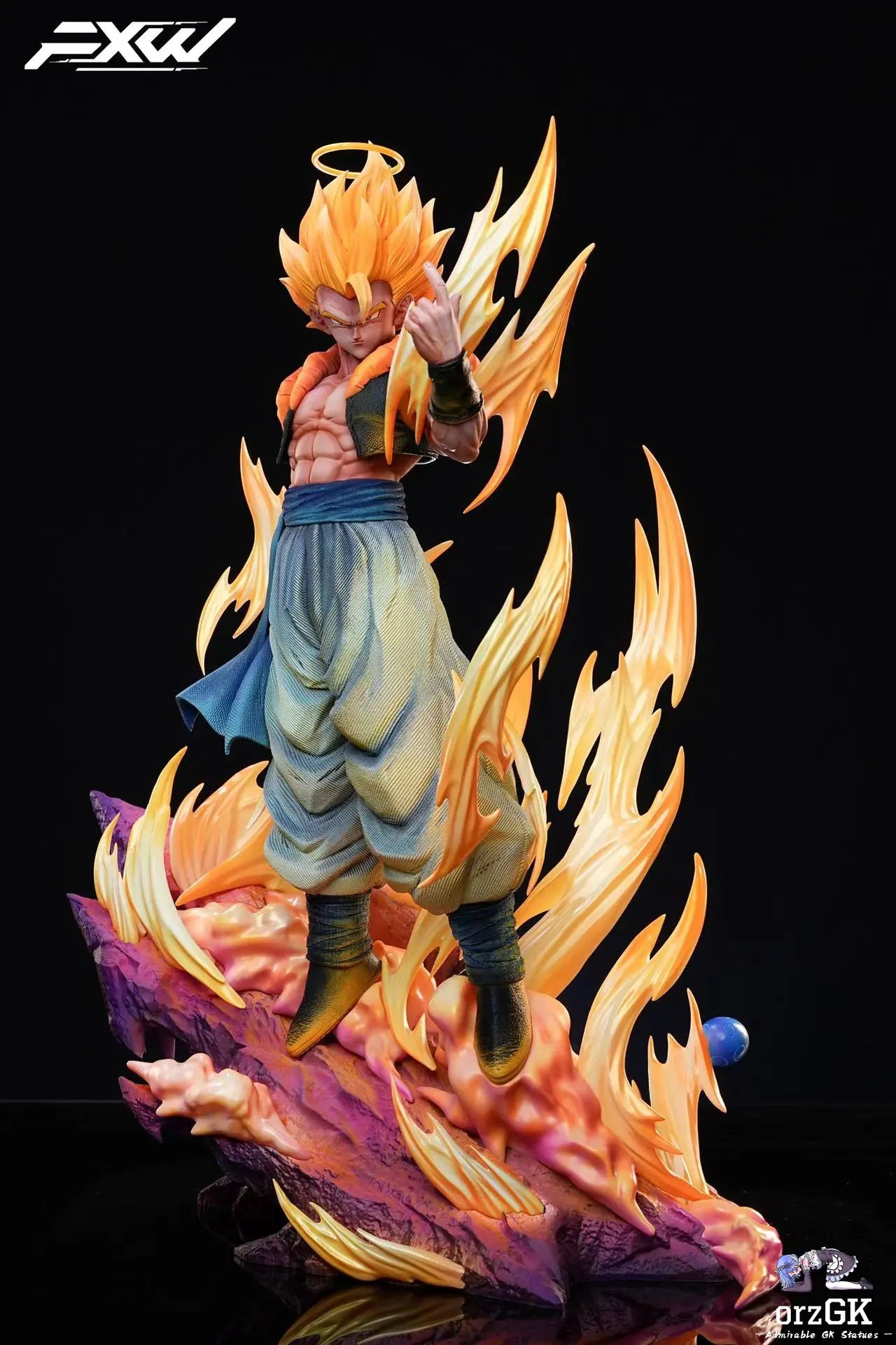 FXW Studio - Dragon Ball Hell Gogeta resin statue Navy Toys anime figure
