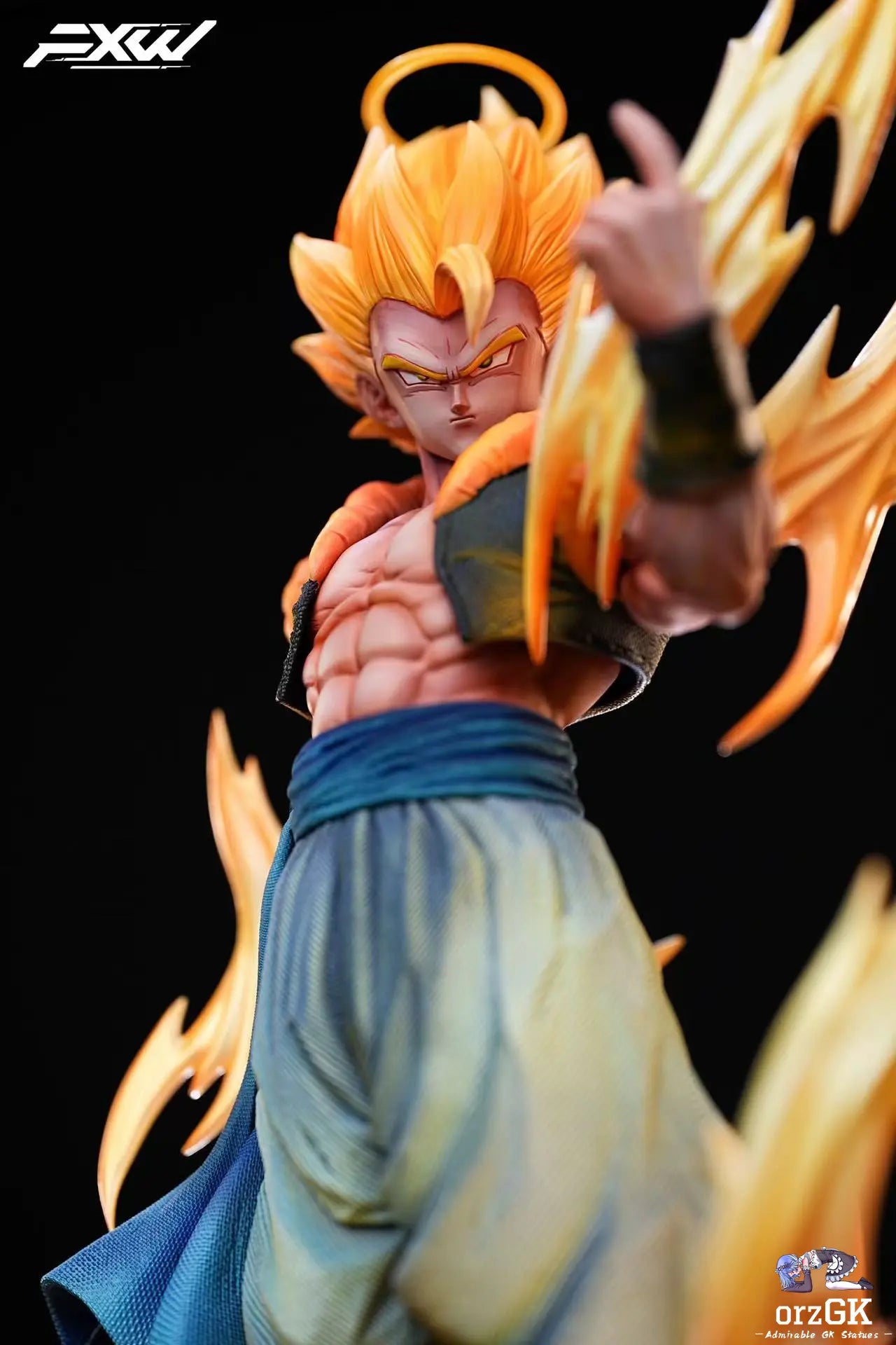FXW Studio - Dragon Ball Hell Gogeta resin statue Navy Toys anime figure