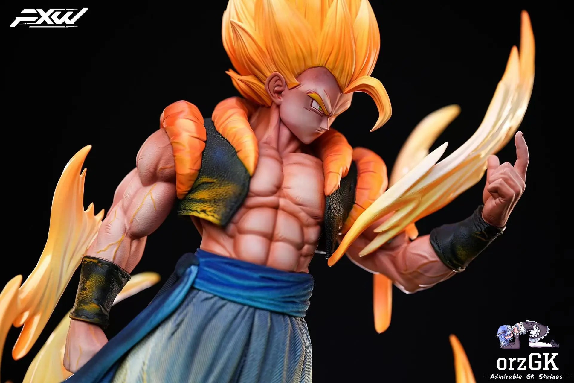 FXW Studio - Dragon Ball Hell Gogeta resin statue Navy Toys anime figure