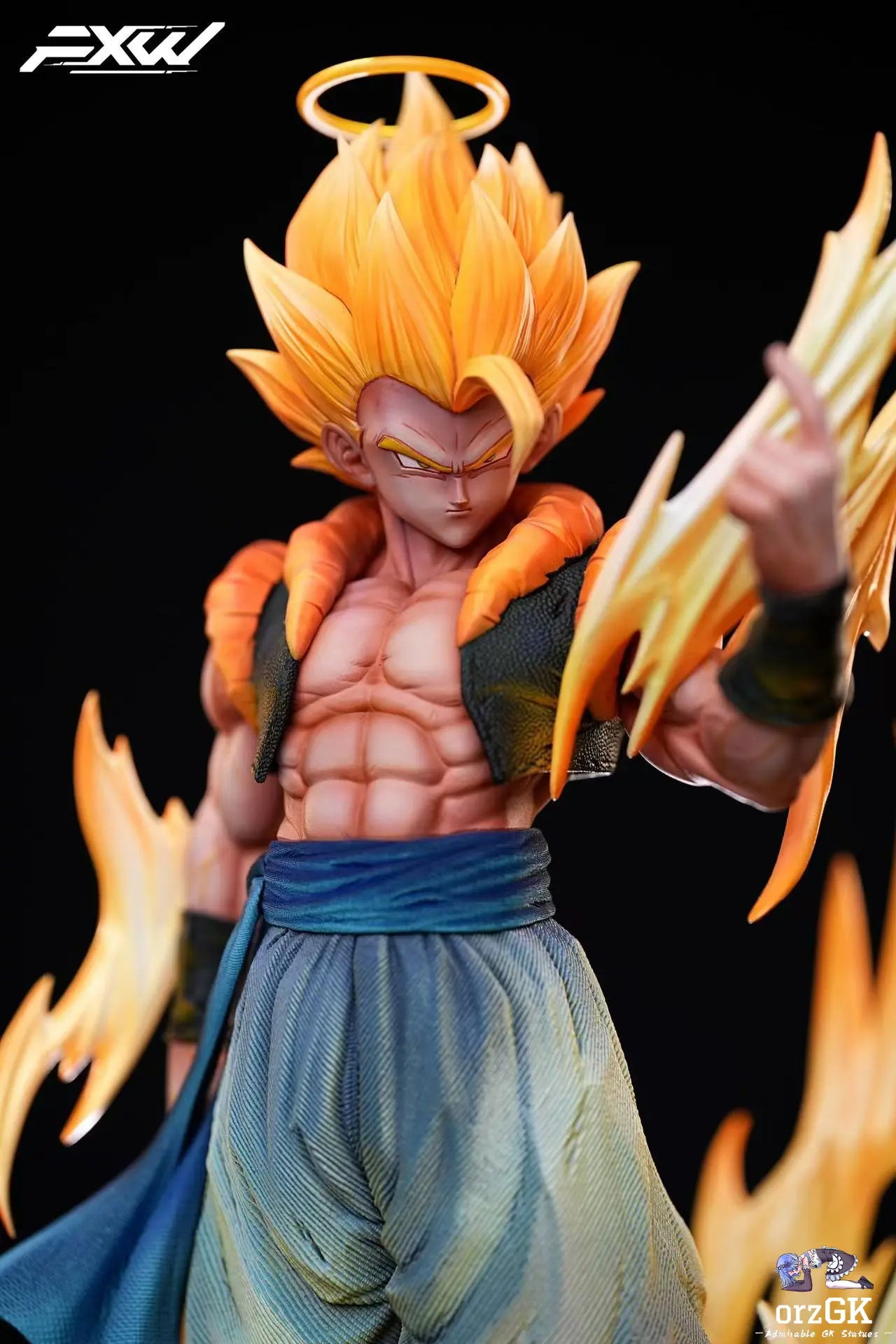 FXW Studio - Dragon Ball Hell Gogeta resin statue Navy Toys anime figure