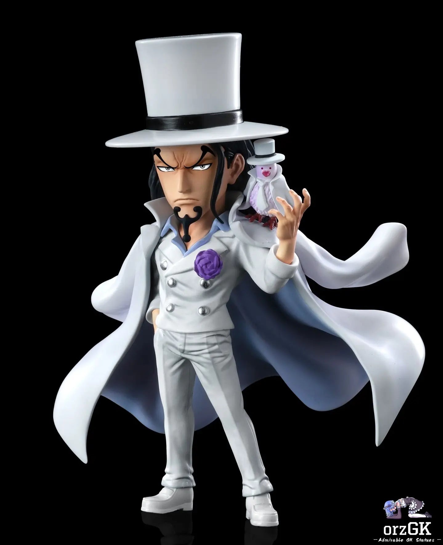 A+ Studio - One Piece World Government CP0 5 Rob Lucci resin statue Navy Toys anime figure