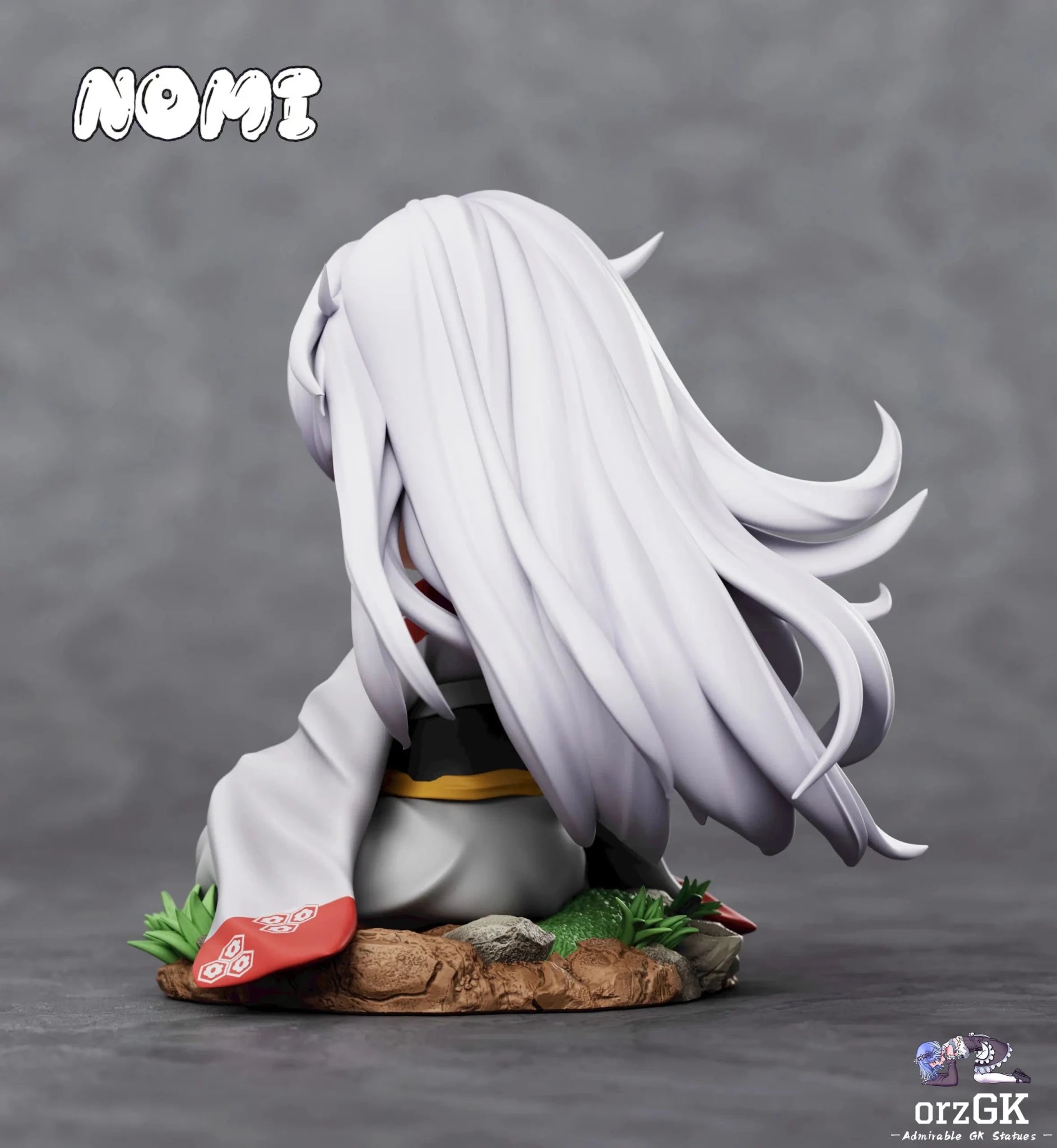 Nomi Studio - Inuyasha Sesshomaru resin statue Navy Toys anime figure
