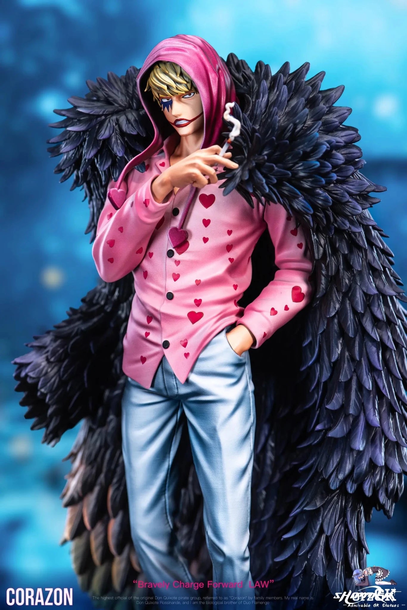 Shimmer Studio - One Piece 1 Donquixote Rosinante resin statue Navy Toys anime figure