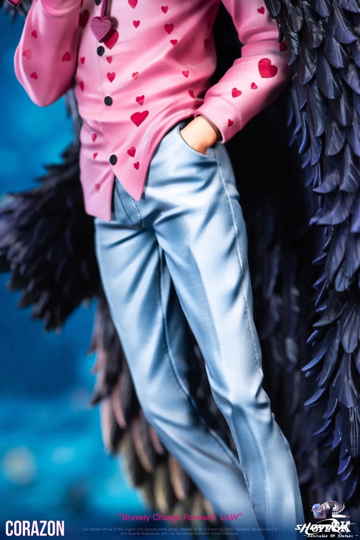 Shimmer Studio - One Piece 1 Donquixote Rosinante resin statue Navy Toys anime figure