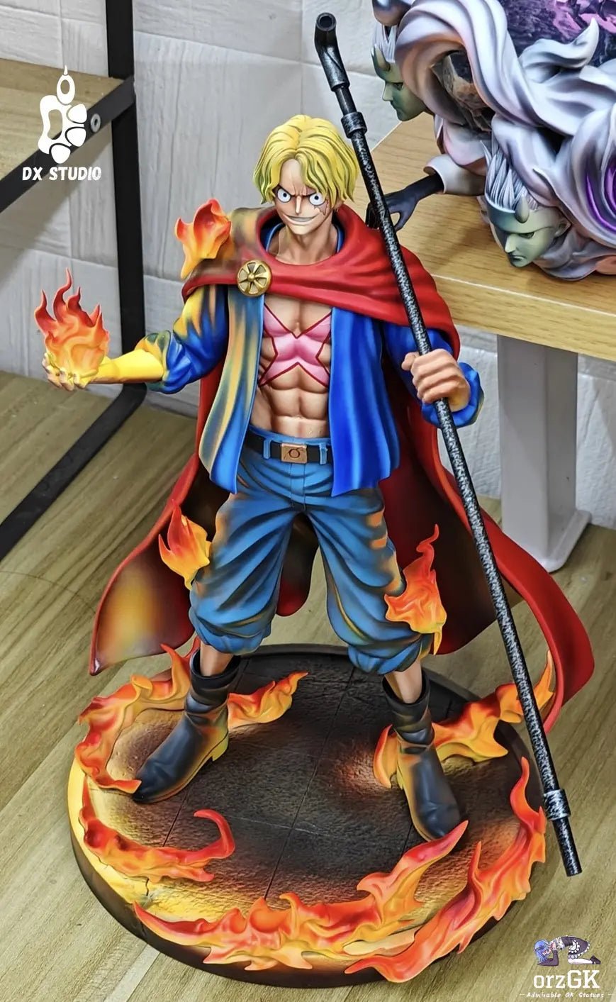 DX Studio - One Piece Corrida Colosseum Sabo resin statue Navy Toys anime figure