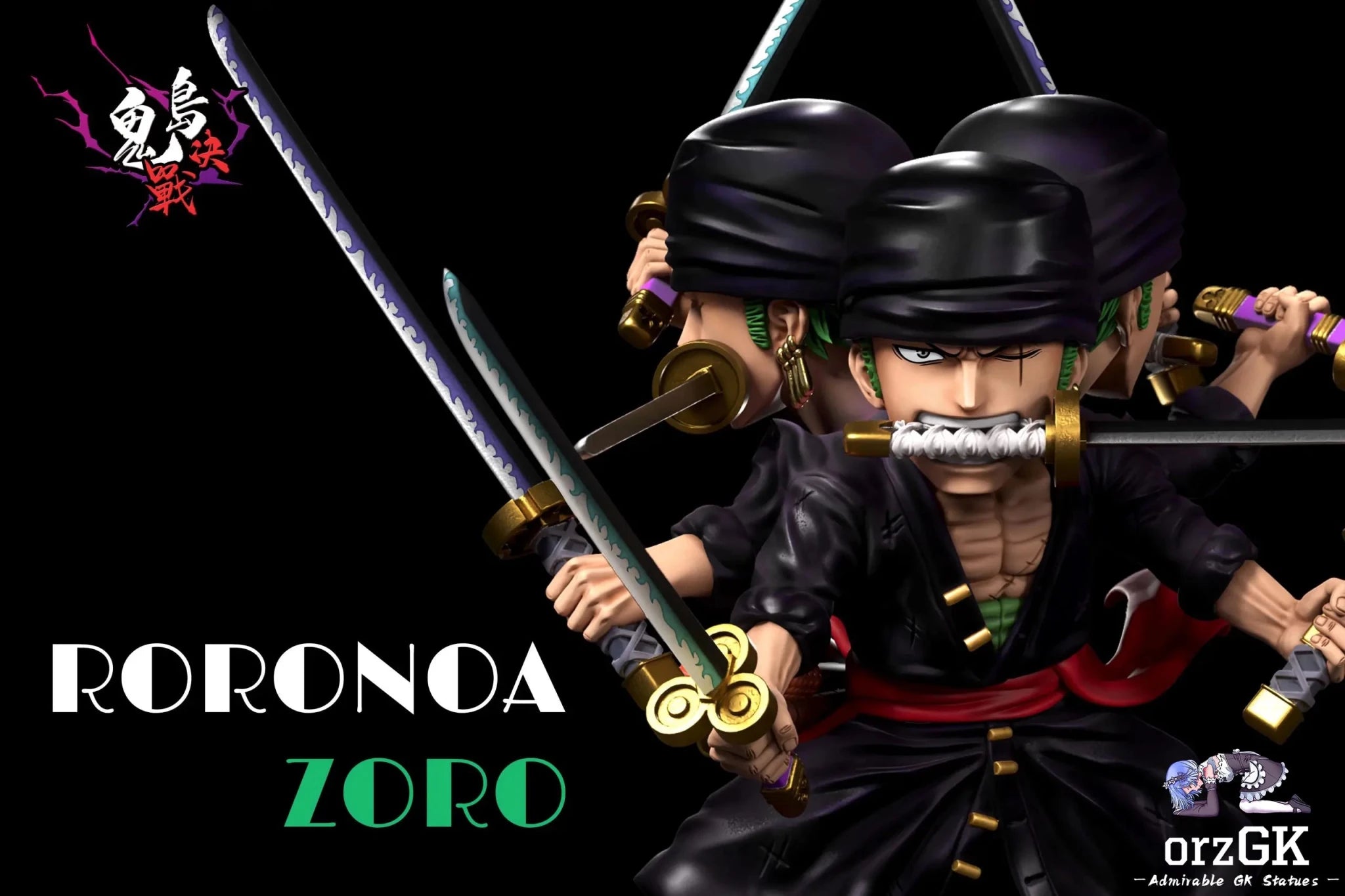 A+ Studio - One Piece Onigashima Decisive Battle #2 Kyutoryu Roronoa Zoro