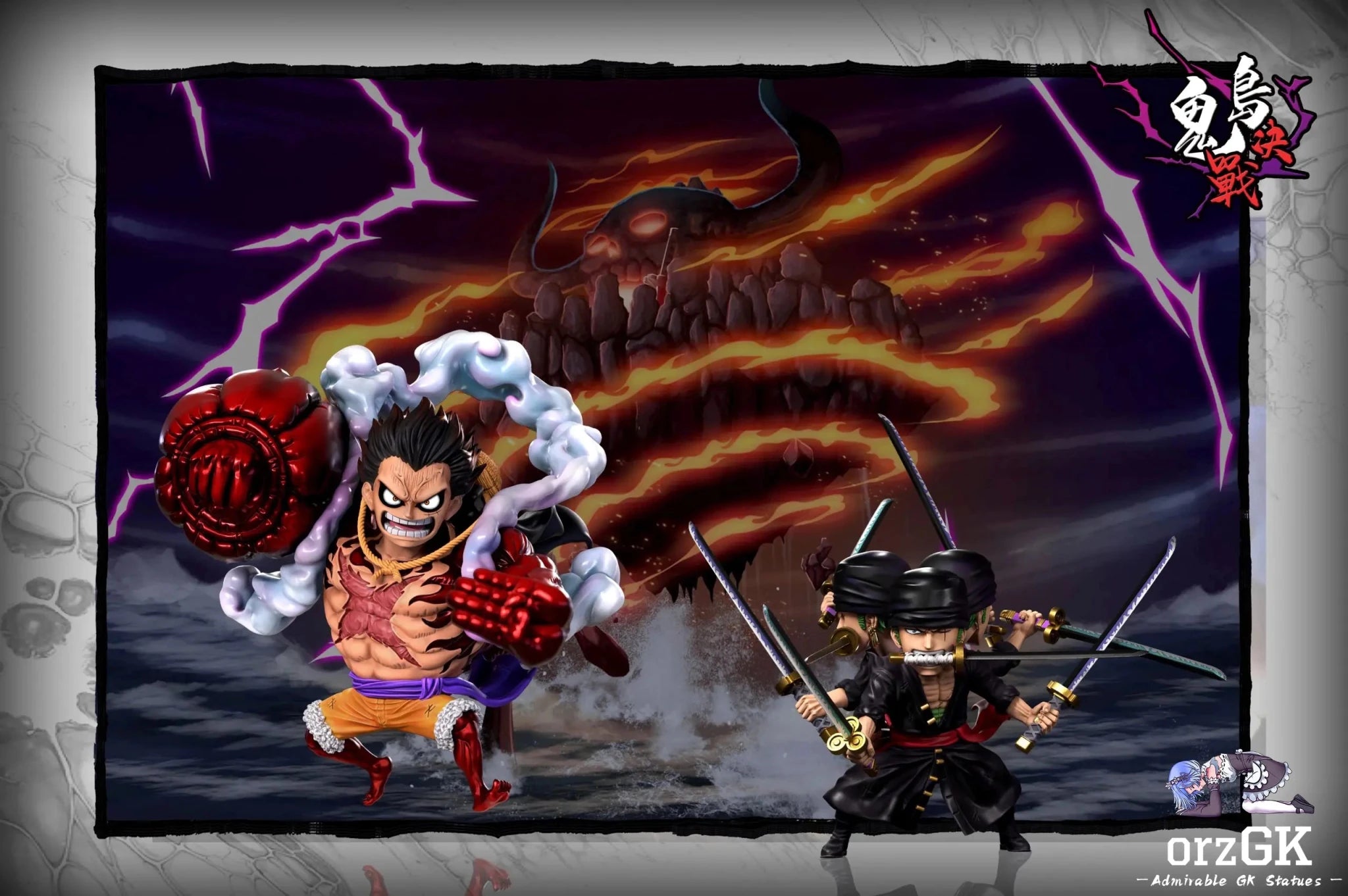 A+ Studio - One Piece Onigashima Decisive Battle #2 Kyutoryu Roronoa Zoro