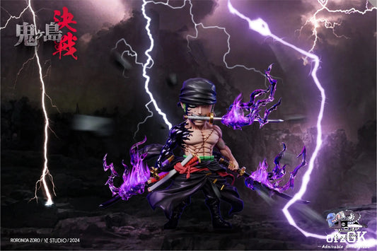 YZ Studio - One Piece Onigashima Decisive Battle Series 16 Enma Roronoa Zoro resin statue Navy Toys anime figure