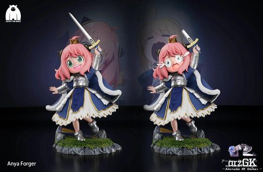 LOVELY THE BEAST Studio - Spy x Family Anya Forger COS Artria Pendragon resin statue Navy Toys anime figure