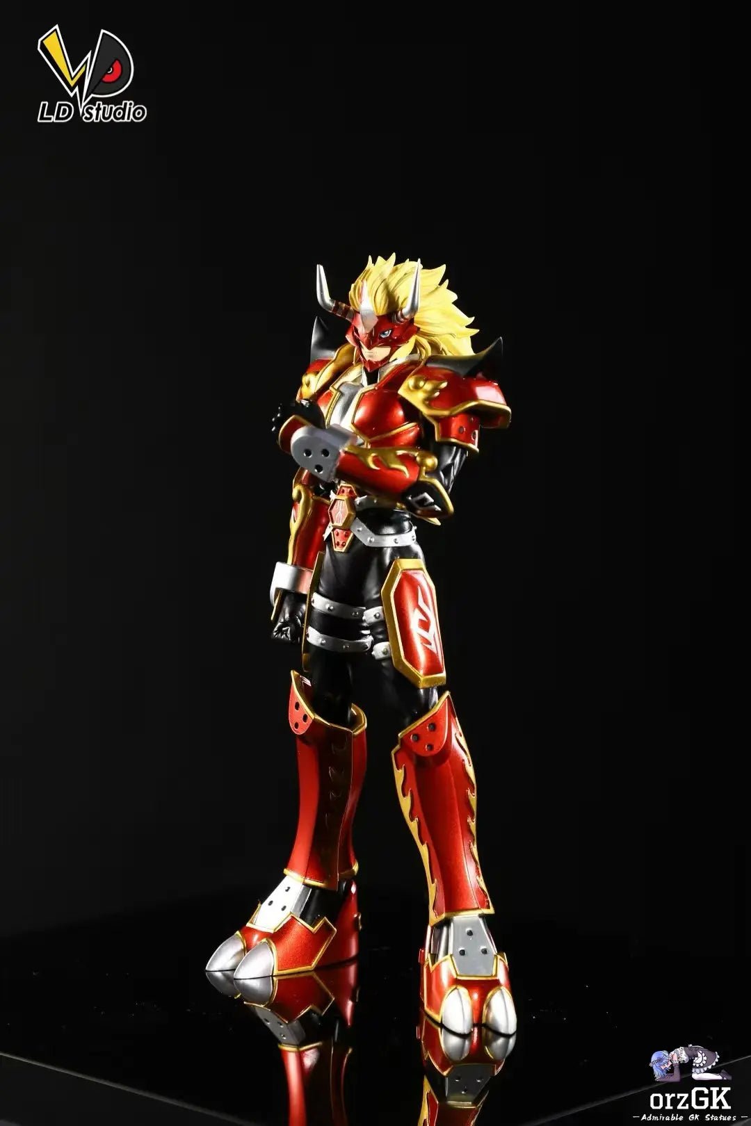 LD Studio - Digimon 4 Agnimon resin statue Navy Toys anime figure
