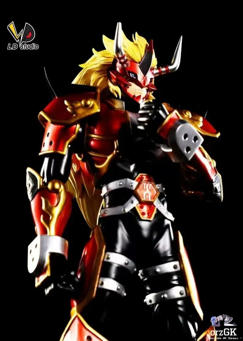 LD Studio - Digimon 4 Agnimon resin statue Navy Toys anime figure