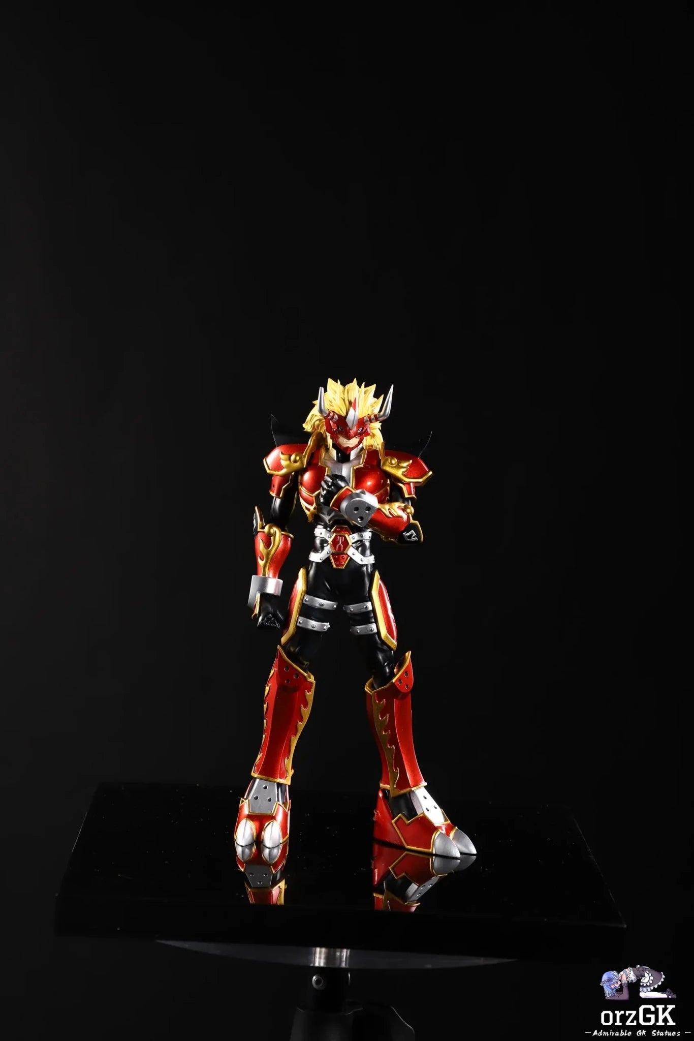 LD Studio - Digimon 4 Agnimon resin statue Navy Toys anime figure