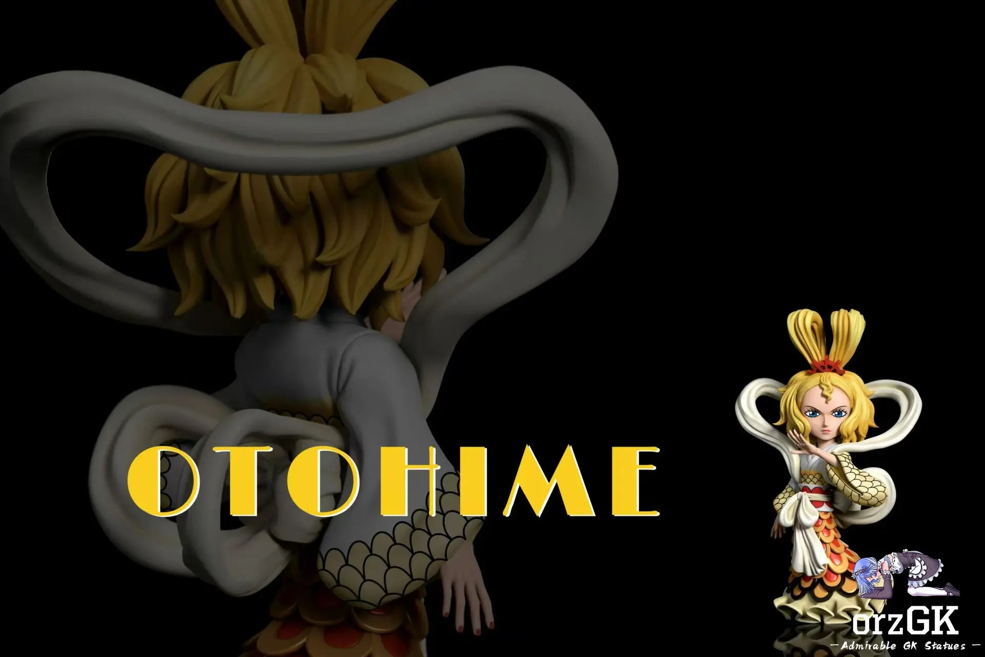 A+ Studio - One Piece Fish - Man Island 3 Queen Otohime resin statue Navy Toys anime figure