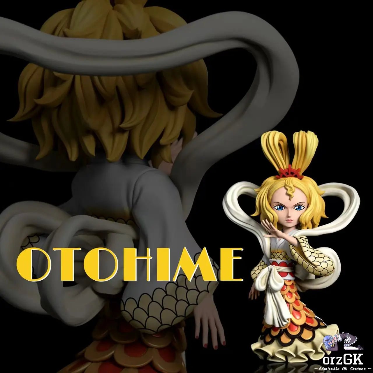 A+ Studio - One Piece Fish - Man Island 3 Queen Otohime resin statue Navy Toys anime figure