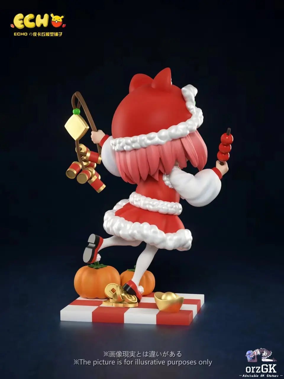 ECHO Studio - Spy x Family Anya Forger 1 Happy New Year Anya Forger resin statue Navy Toys anime figure