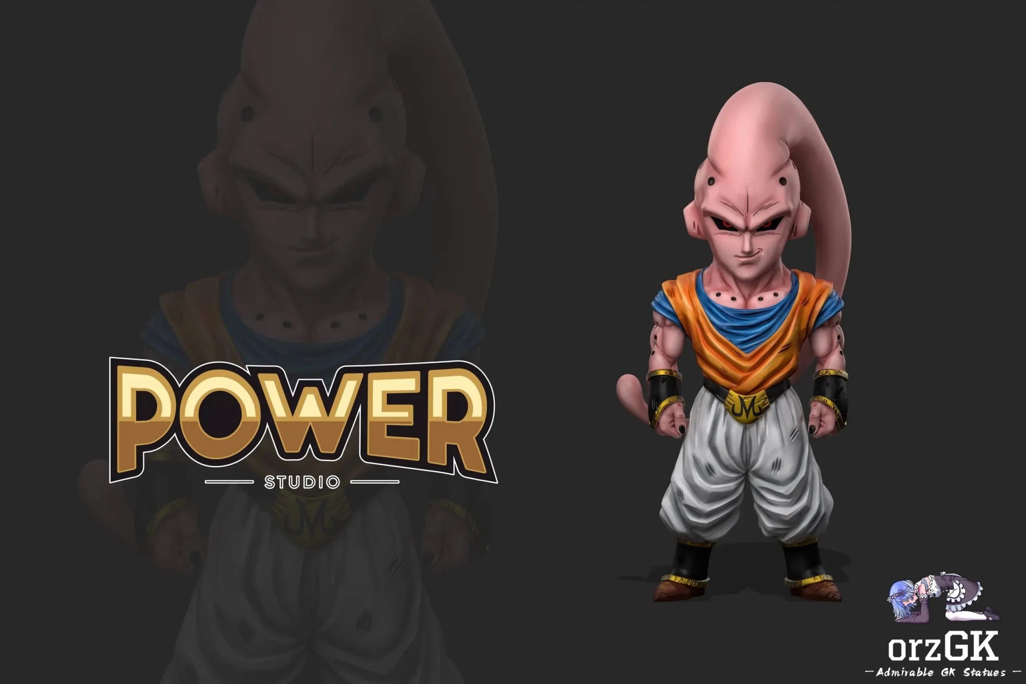Power Studio - Dragon Ball WCF Dragon Ball Gohan Buu resin statue Navy Toys anime figure