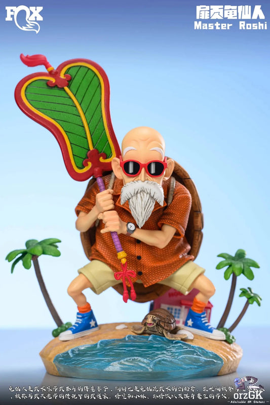 FOX Studio - Dragon Ball 6 Master Roshi resin statue Navy Toys anime figure