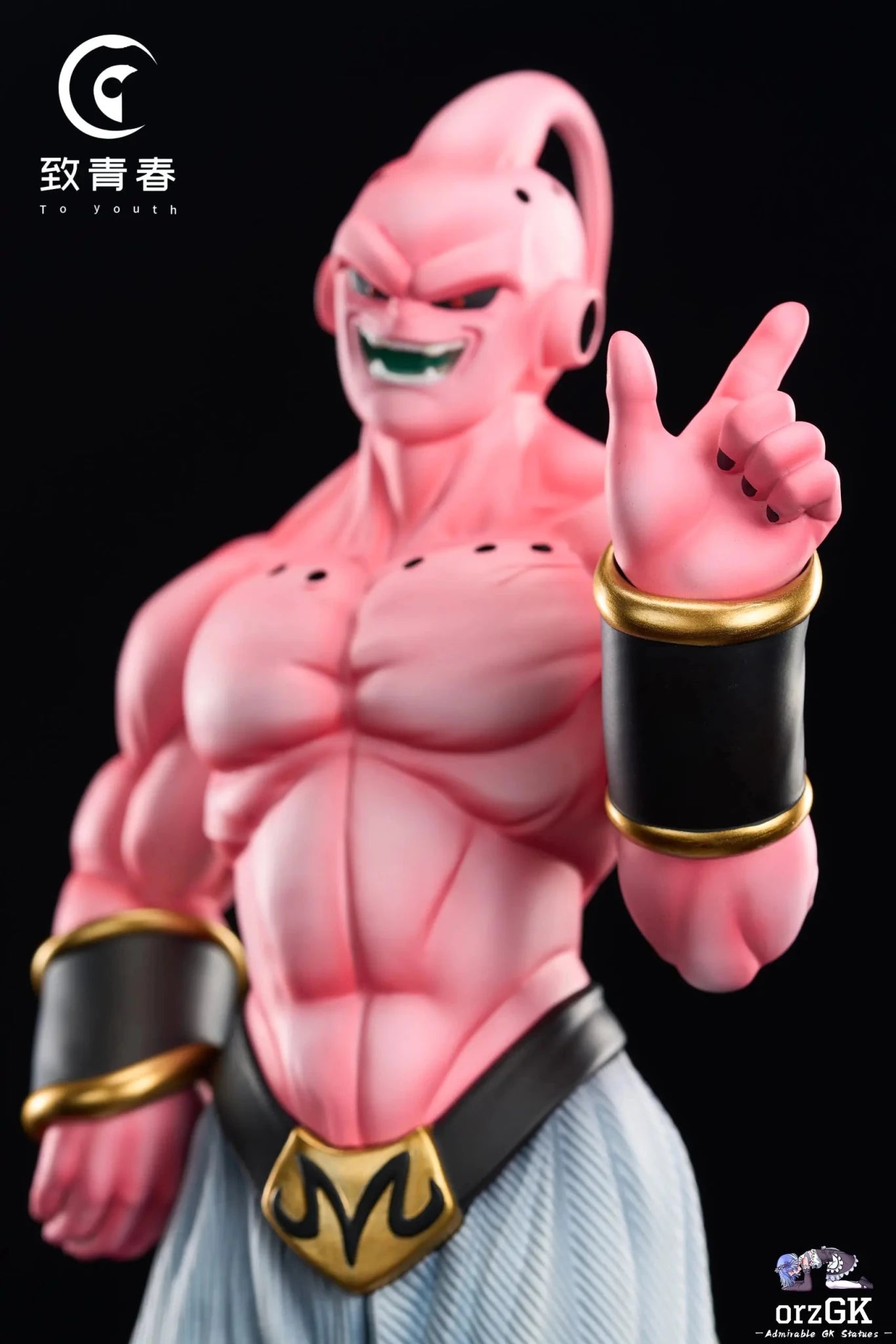 To youth Studio - Dragon Ball Majin Buu resin statue Navy Toys anime figure