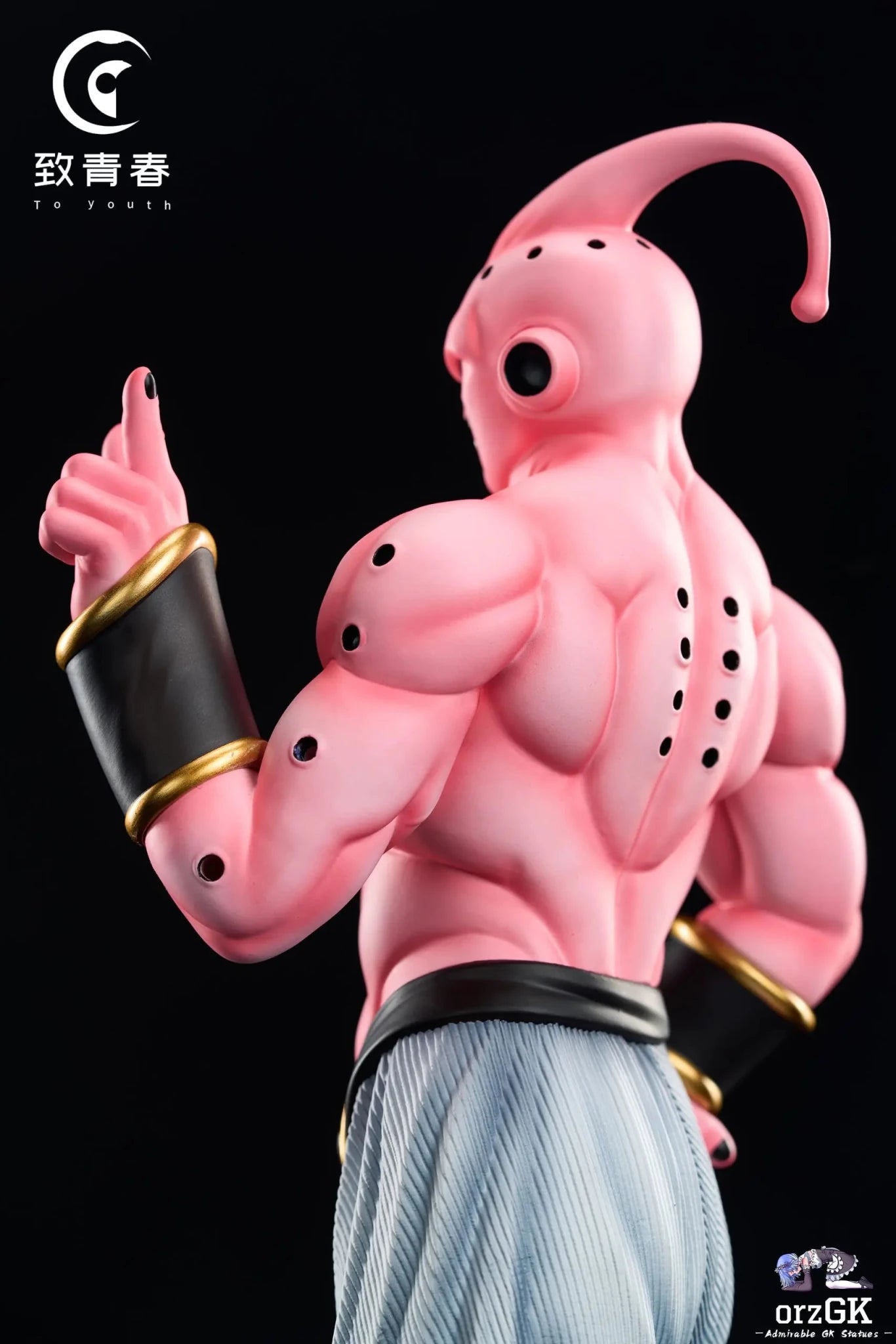 To youth Studio - Dragon Ball Majin Buu resin statue Navy Toys anime figure