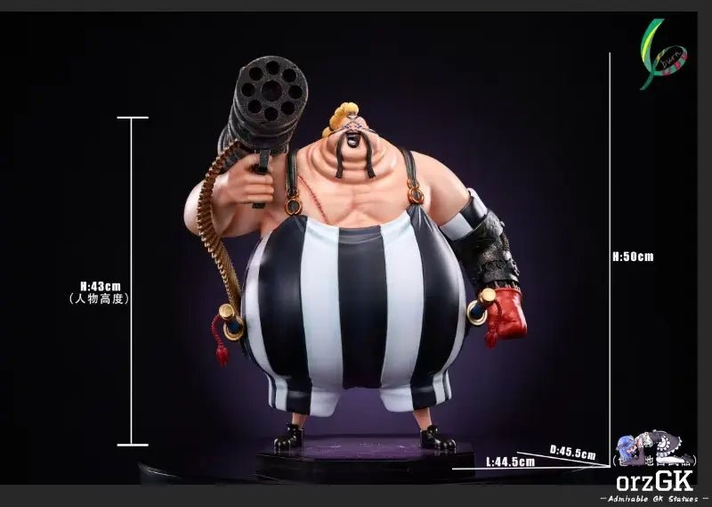 CPU Studio - One Piece Beasts Pirates 2 QUEEN resin statue Navy Toys anime figure