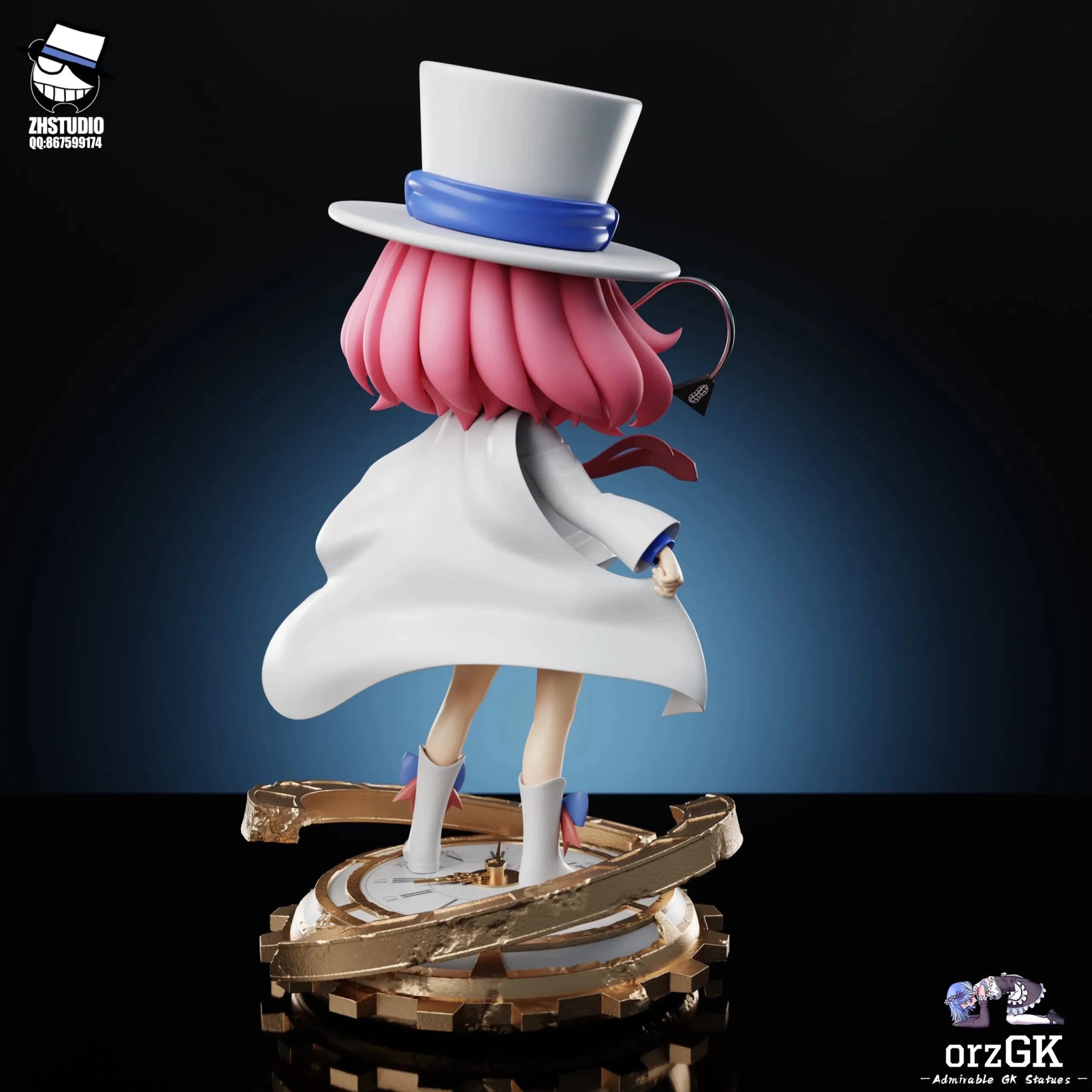 ZH Studio - Spy x Family Anya Forger COS Kaito Kuroba resin statue Navy Toys anime figure