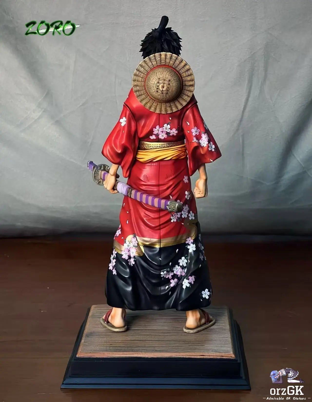 Zoro Studio - One Piece Kimono Luffy resin statue Navy Toys anime figure