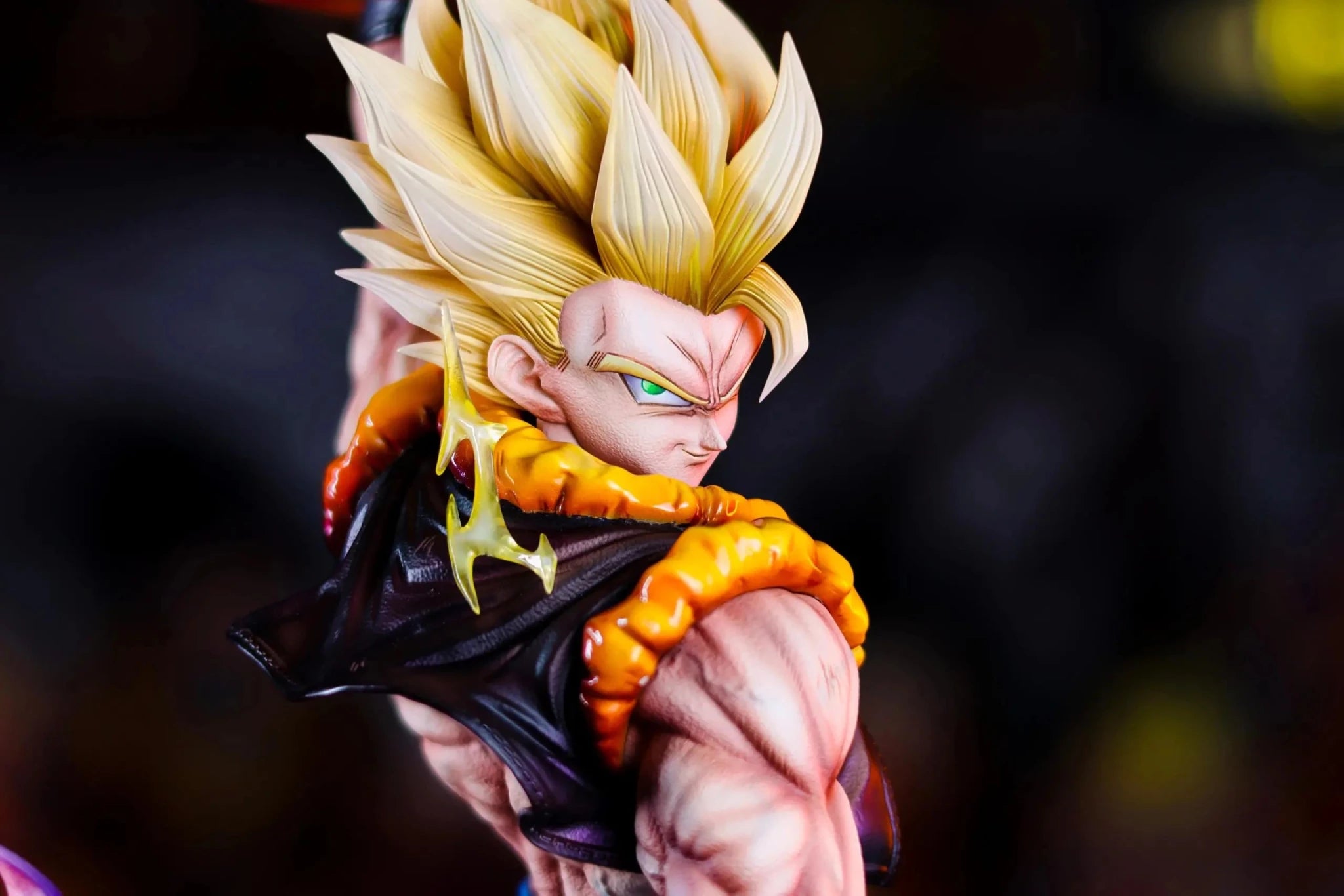 Yun Qi Studio - Dragon Ball Gogeta resin statue Navy Toys anime figure