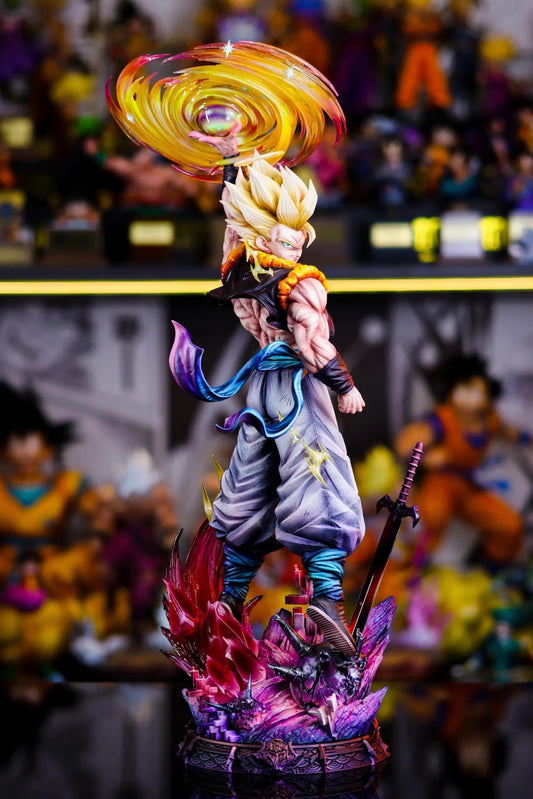 Yun Qi Studio - Dragon Ball Gogeta resin statue Navy Toys anime figure