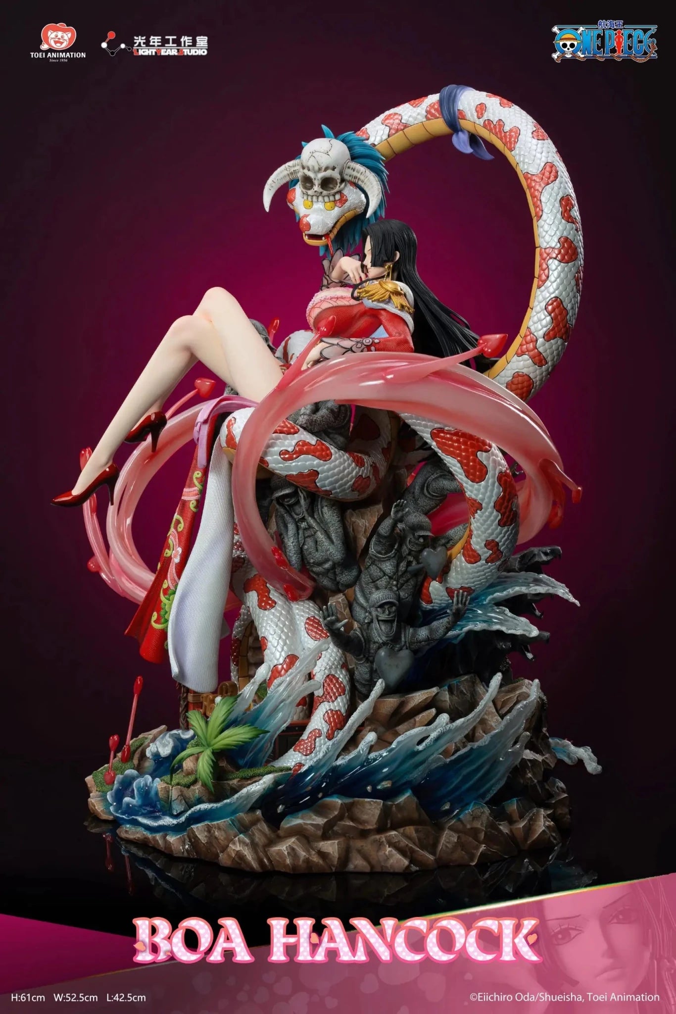 Light Year Studio - One Piece Boa Hancock (Licensed) resin statue Navy Toys anime figure