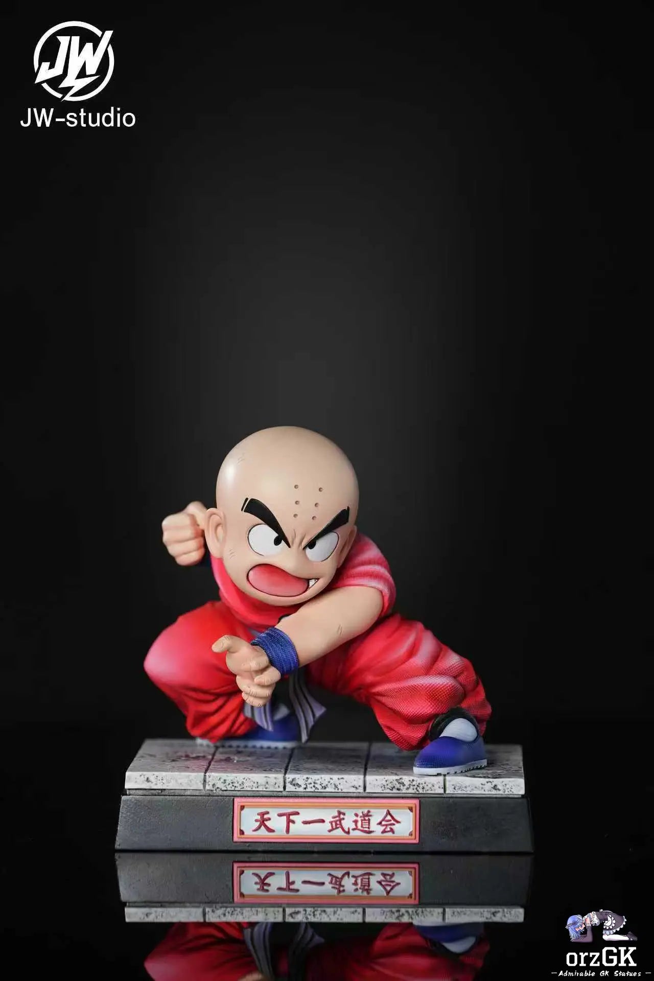 Tenkaichi Budokai Krillin - Dragon Ball - JW Studio resin statue Navy Toys anime figure