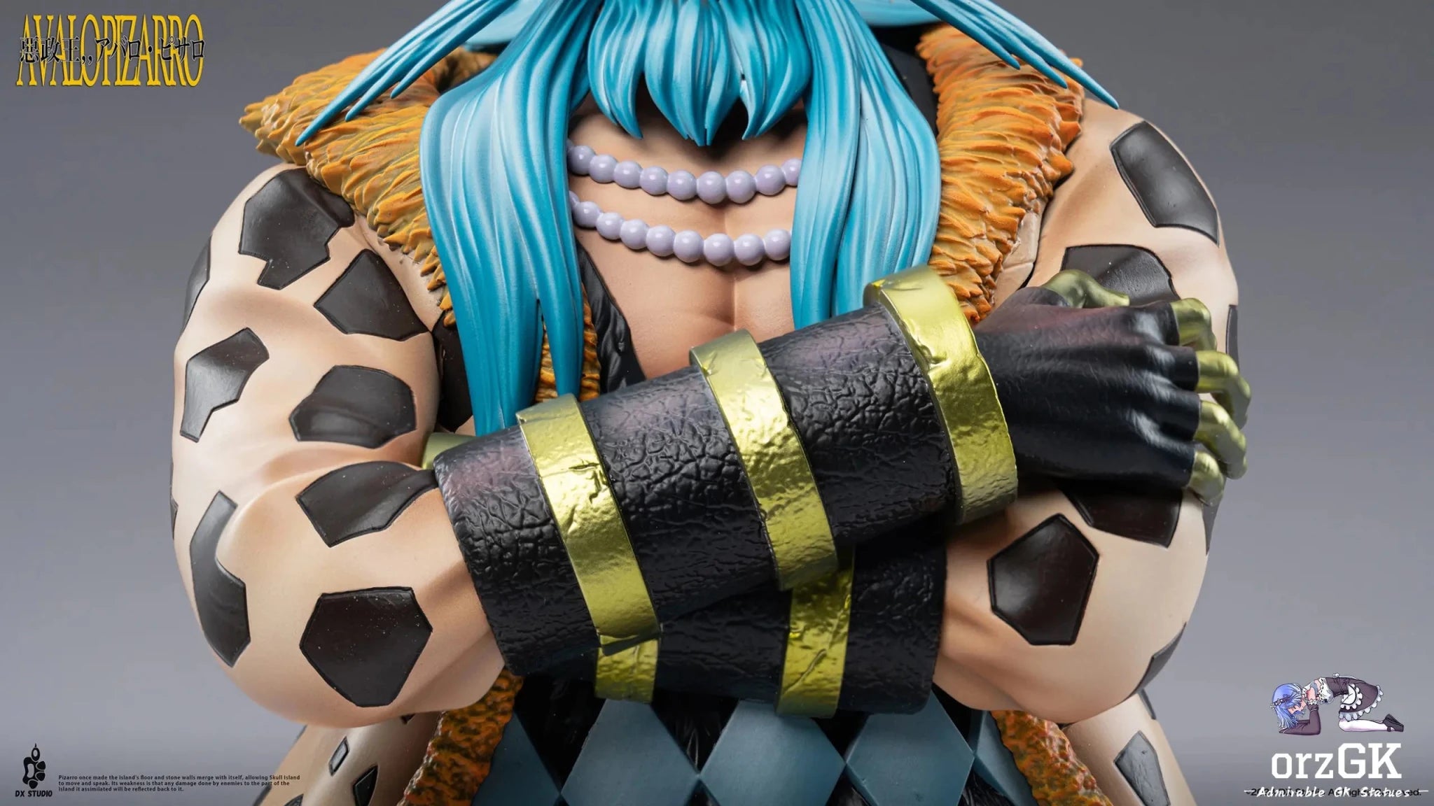 DX Studio - One Piece Blackbeard Pirates 4 Avalo Pizarro resin statue Navy Toys anime figure