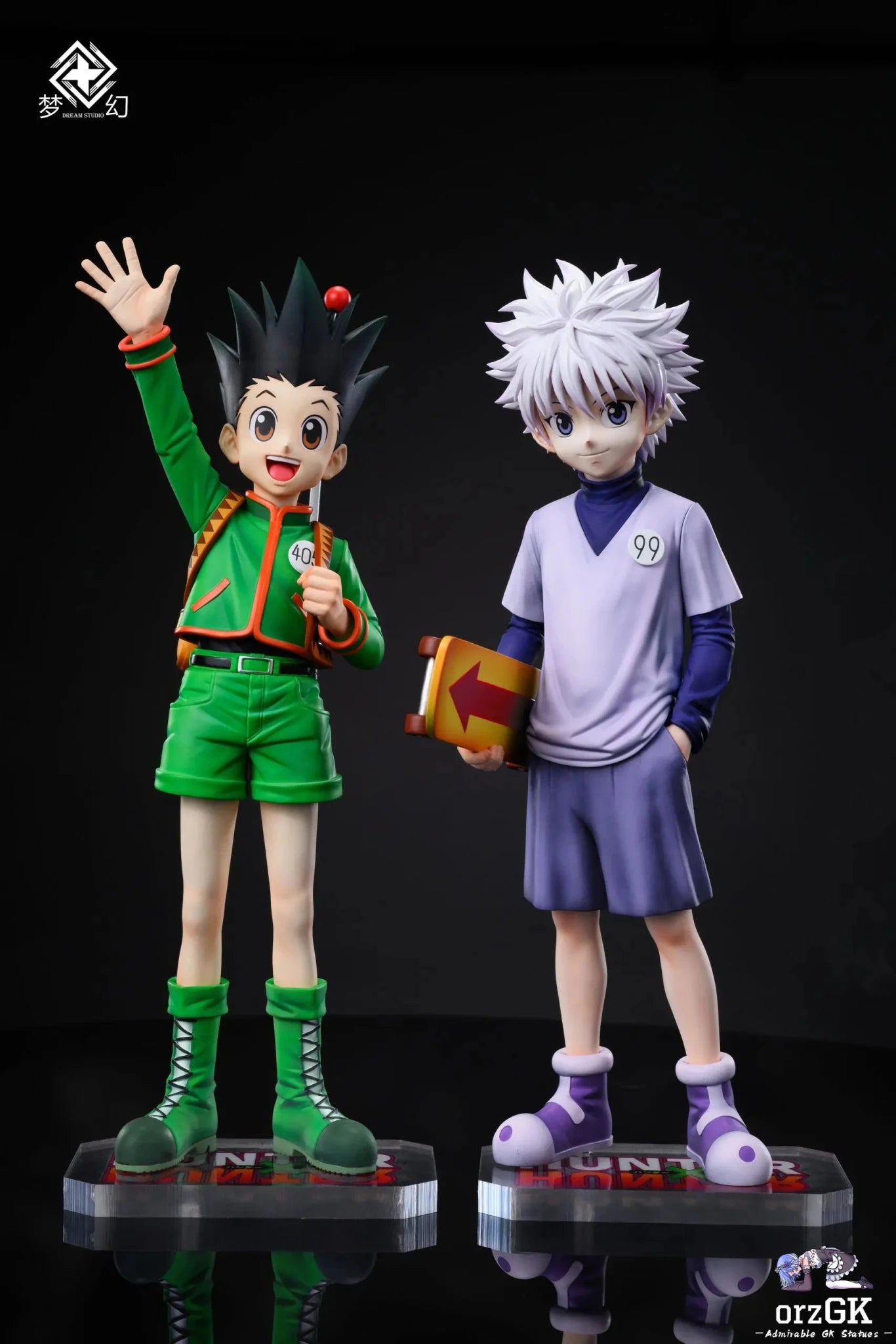 Dream Studio - Hunter x Hunter Protagonist Foursome resin statue Navy Toys anime figure