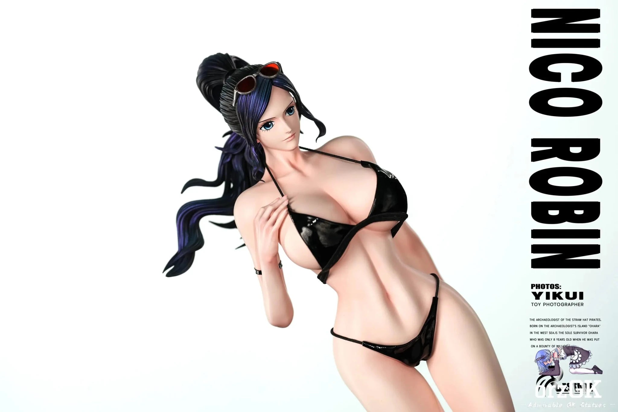 Restart Studio - One Piece Nico Robin Book Effects resin statue Navy Toys anime figure