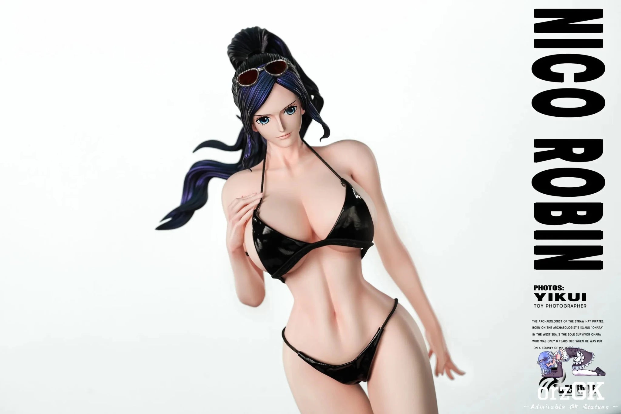Restart Studio - One Piece Nico Robin Book Effects resin statue Navy Toys anime figure
