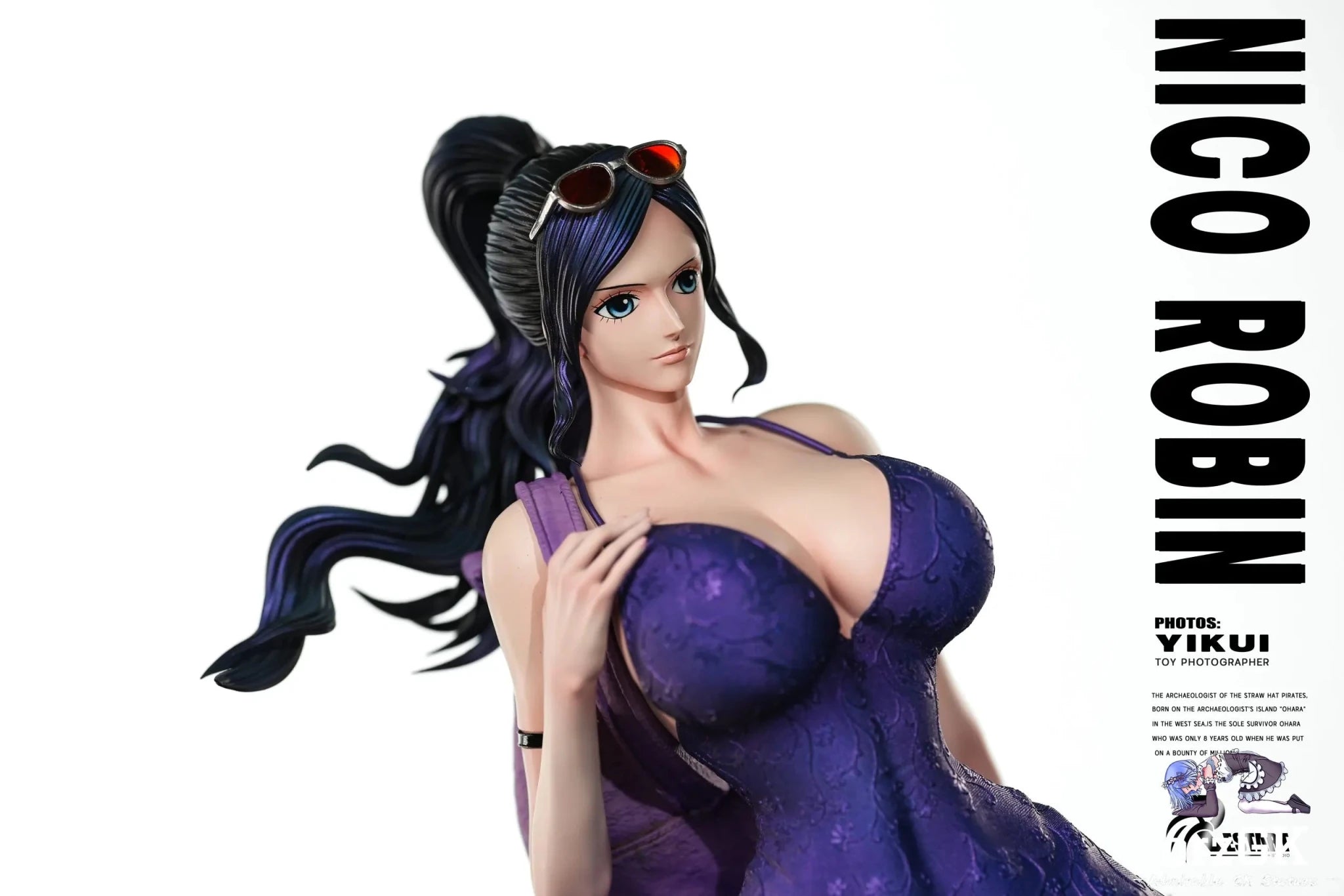 Restart Studio - One Piece Nico Robin Book Effects resin statue Navy Toys anime figure