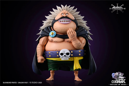 Yz Studio - One Piece Blackbeard Pirates 9 Sanjuan Wolf resin statue Navy Toys anime figure