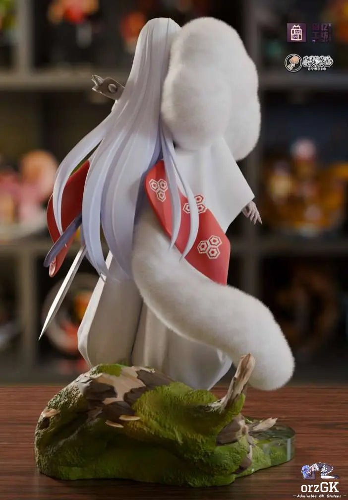 Memory Workshop Studio & Showhand Studio - Inuyasha Series 1 Sesshōmaru resin statue Navy Toys anime figure