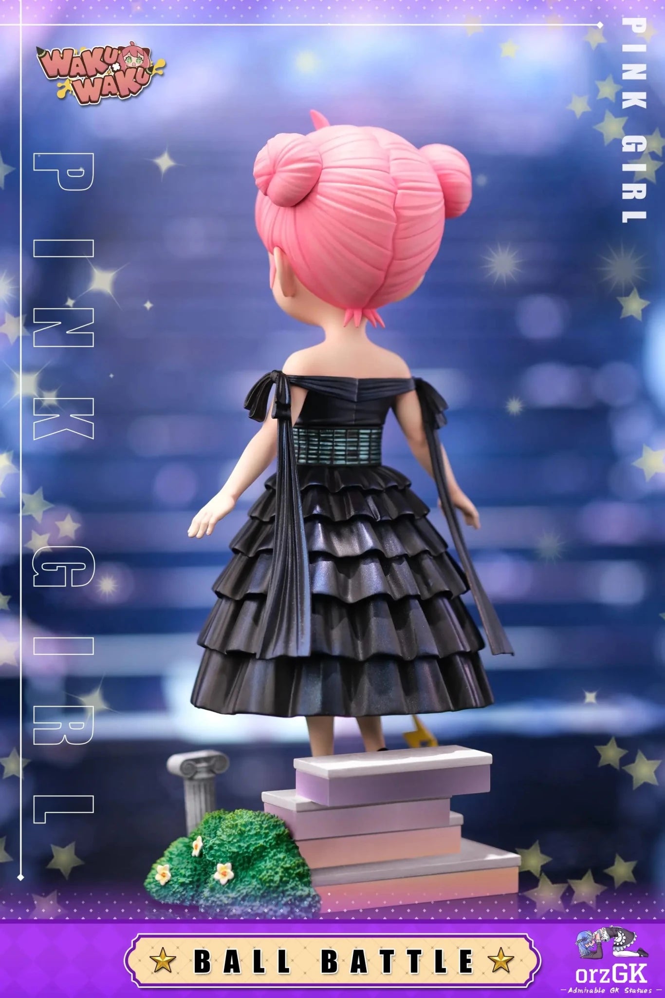 WakuWaku Studio - Spy x Family 023 Evening Gown Anya Forger resin statue Navy Toys anime figure