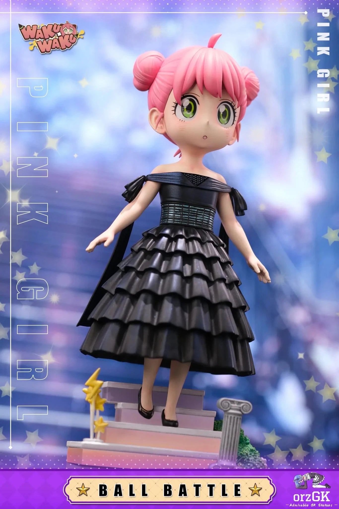 WakuWaku Studio - Spy x Family 023 Evening Gown Anya Forger resin statue Navy Toys anime figure