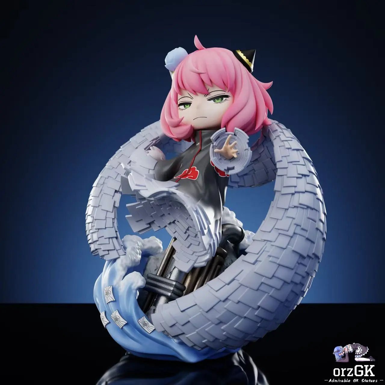 ZH Studio - Spy x Family Anya Forger COS Konan resin statue Navy Toys anime figure