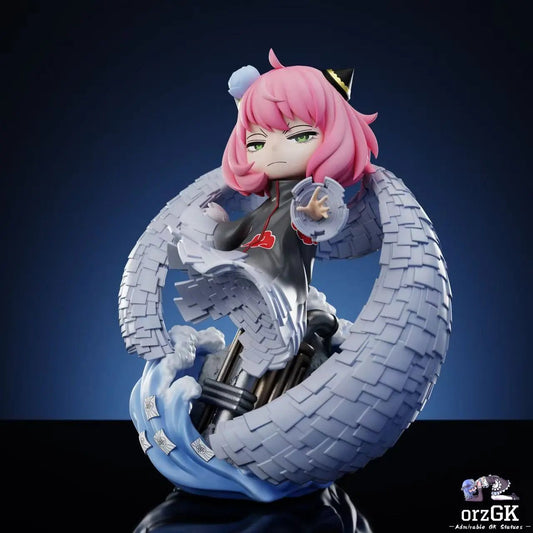 ZH Studio - Spy x Family Anya Forger COS Konan resin statue Navy Toys anime figure