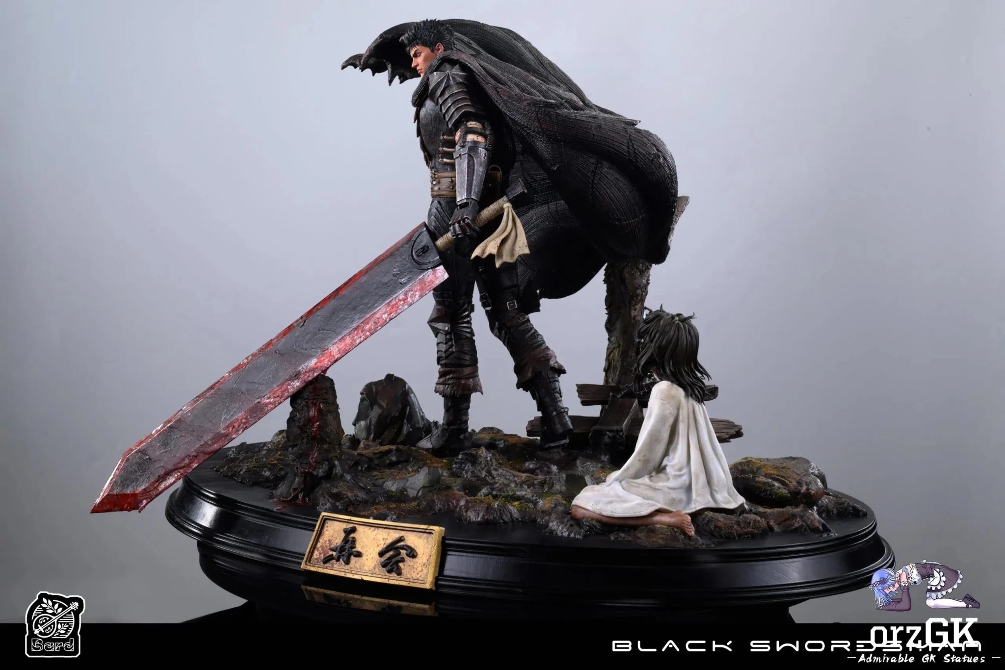 Reunion Guts and Casca - Berserk - Bard Studio resin statue Navy Toys anime figure