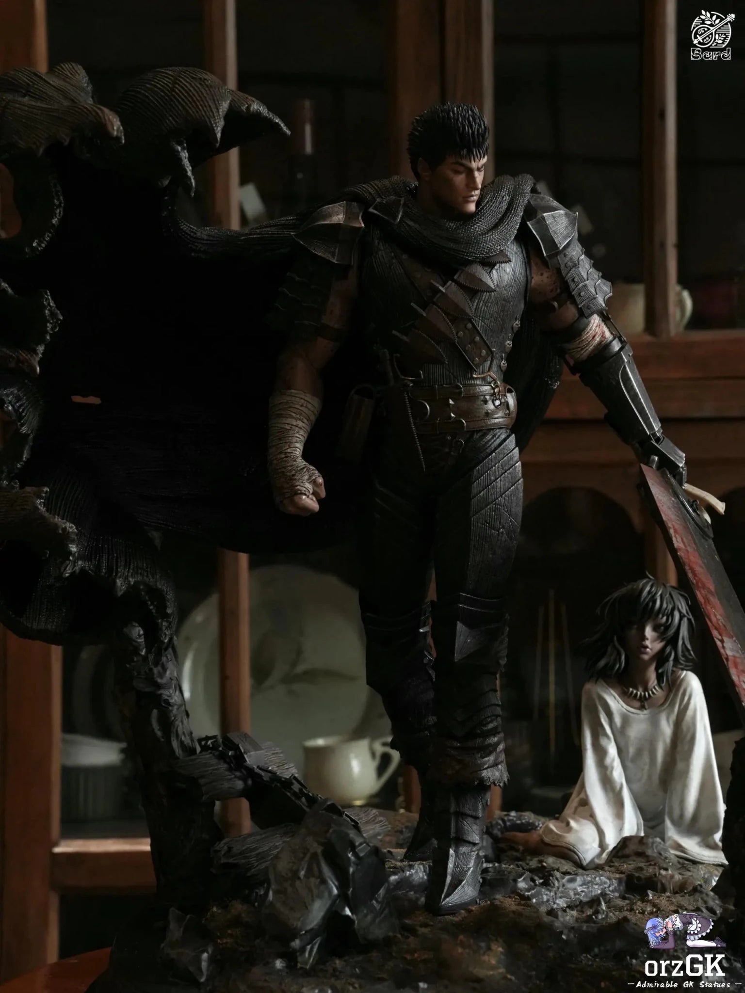 Reunion Guts and Casca - Berserk - Bard Studio resin statue Navy Toys anime figure
