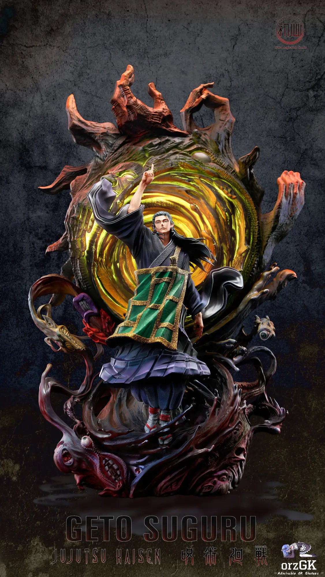 Initial Aspiration Studio - Jujutsu Kaisen 2 Geto Suguru resin statue Navy Toys anime figure